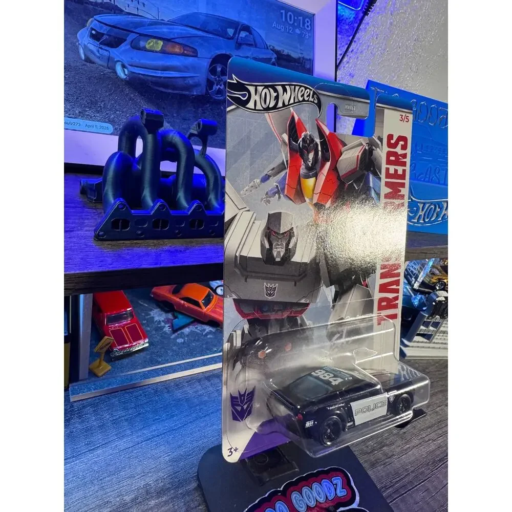 Hot Wheels Transformers Ford Mustang GT text variation to punish